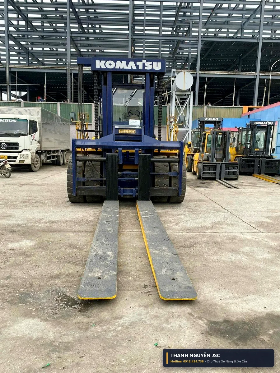 Bảng Giá Cho Thuê Xe Nâng Xe Cẩu Tại Thanh Hóa Mới Nhất 2026